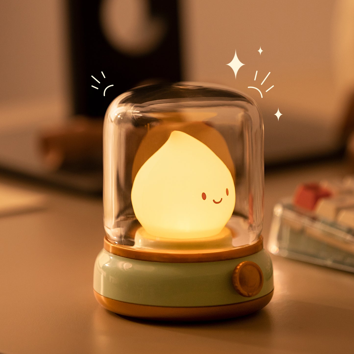 GlowBuddy - Sevimli LED Gece Lambası