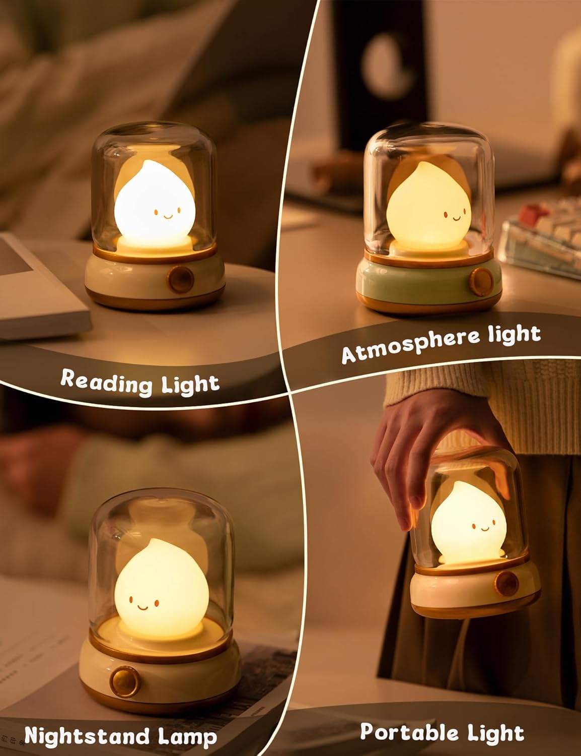 GlowBuddy - Sevimli LED Gece Lambası